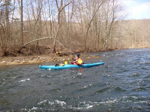 Mark Grossmann Blue Kayak