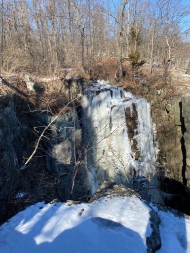 Alpine Hike Waterfall